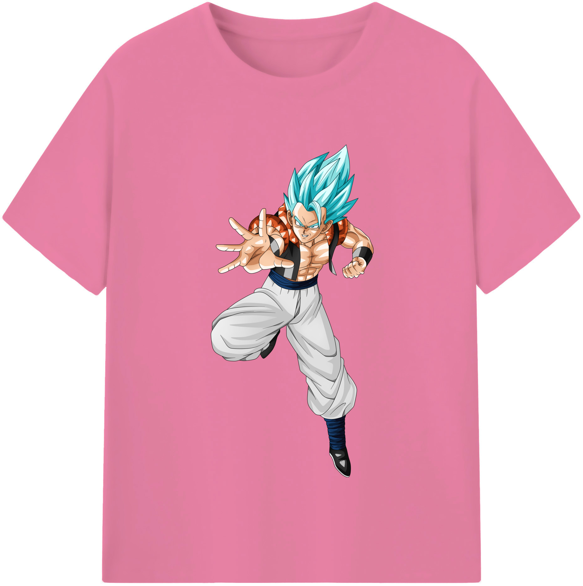 （画像用） ドラゴンボール ベジータ四世（Bejīta Yonsei）DRAGON BALL Vegeta IV 綿100％半袖Tシャツ（フロントプリント）
